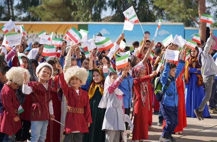 افتتاح مدرسه بانک سامان در روستای قوشجان‌آباد استان گلستان